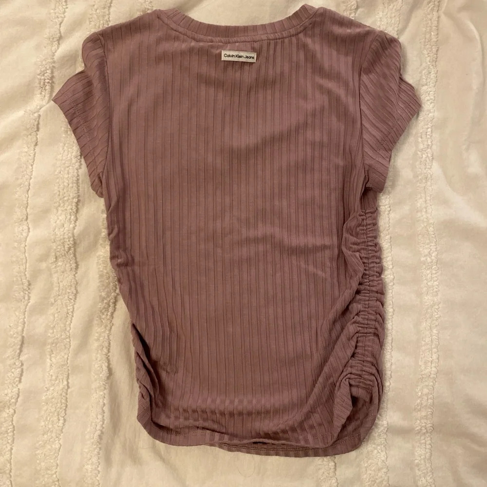 Calvin Klein Ribbed Top - Picture 8 of 10